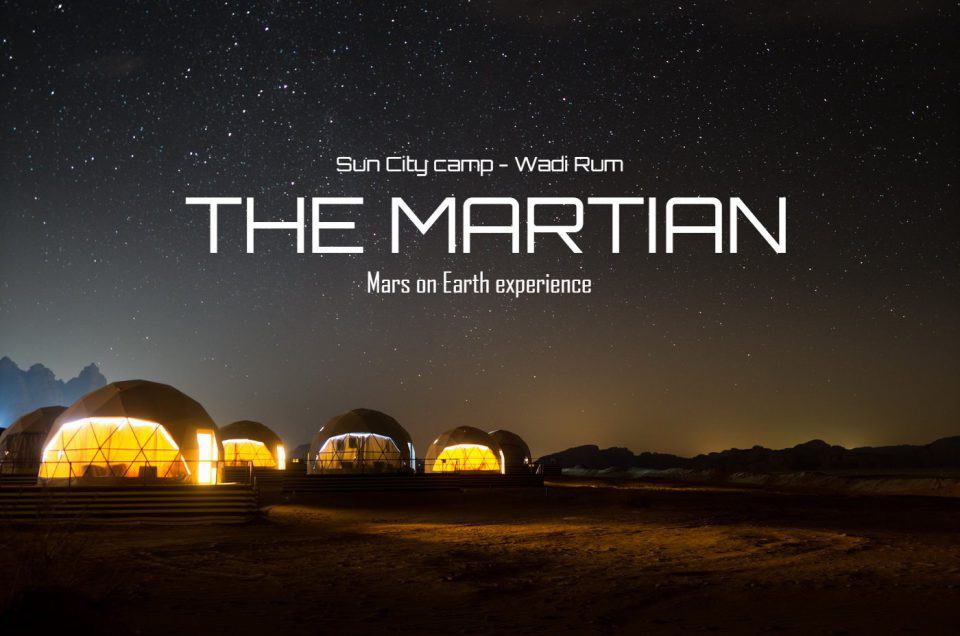 “The Martian – Wadi Rum” ประสบการณ์นอนโดมกลางทะเลทรายวาดีรัม