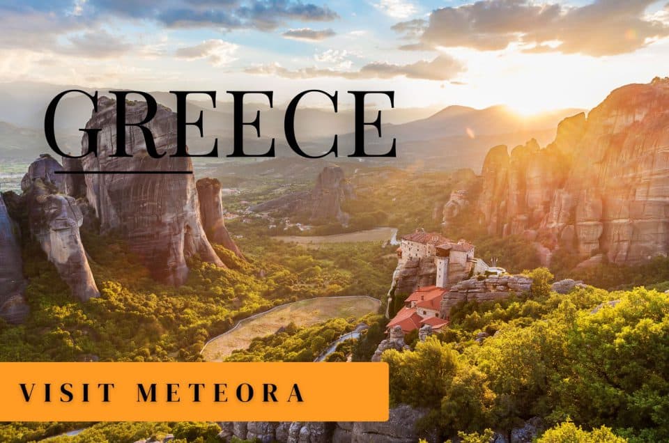 ท่องเที่ยวอาราม Meteora ในประเทศกรีซ สถานที่ท่องเที่ยวที่มีหินยักษ์ลอยได้อยู่กลางอากาศ!!