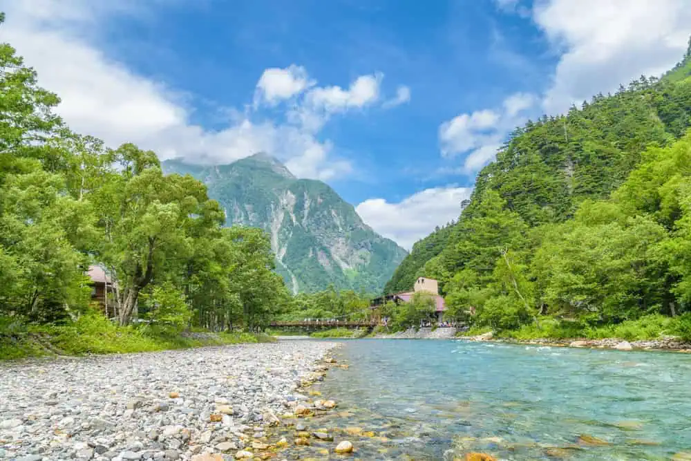 แม่น้ำอาซุสะ (Azusa River) Kamikochi